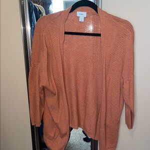Old Navy Women's Cardigan in Soft Orange
